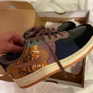Travis Scott air force ones cactus jack shoes
